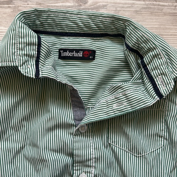 Timberland Boys Button Down, 4Y - Picture 2 of 3